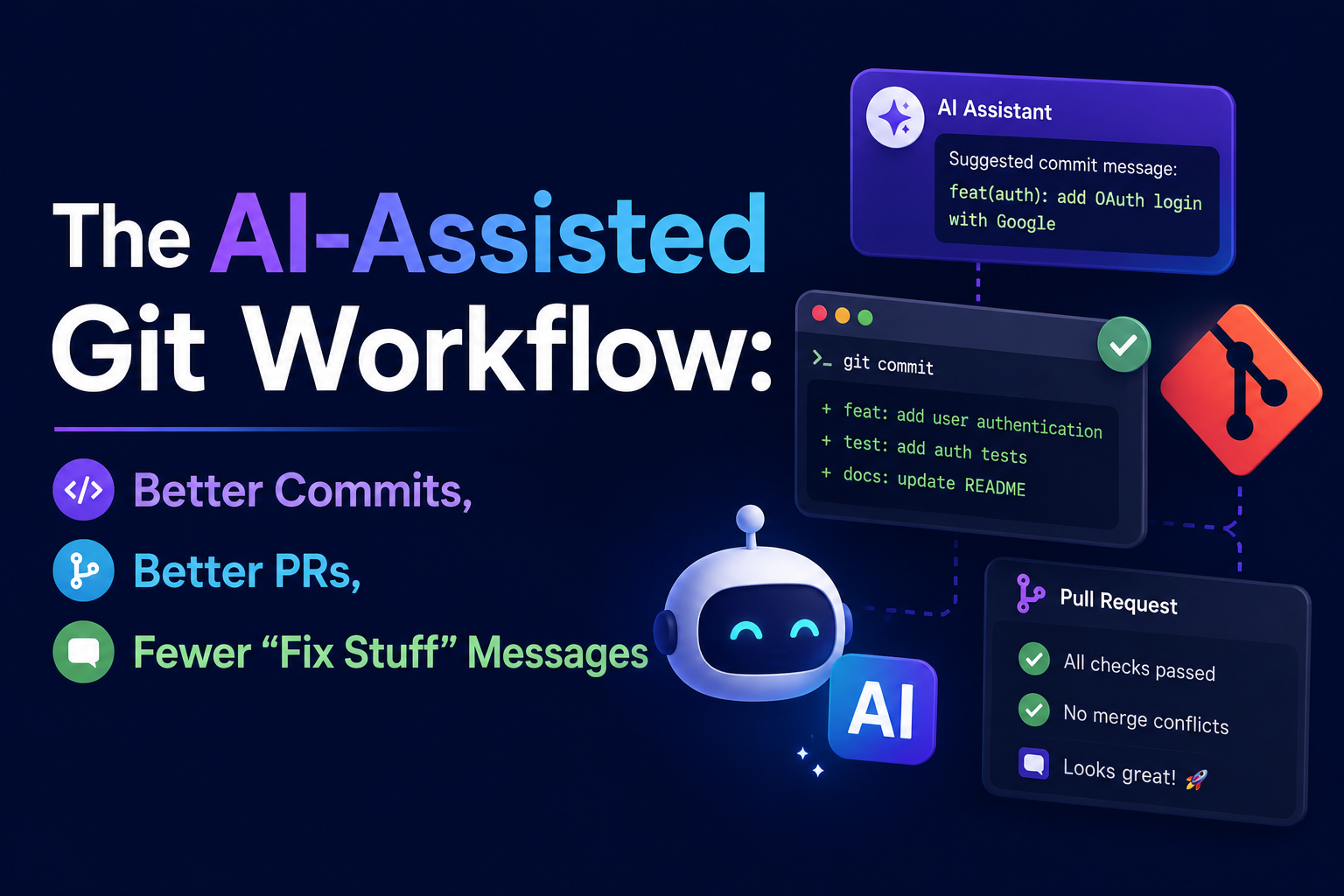 The AI-Assisted Git Workflow: Better Commits, Better PRs, Fewer “Fix ...