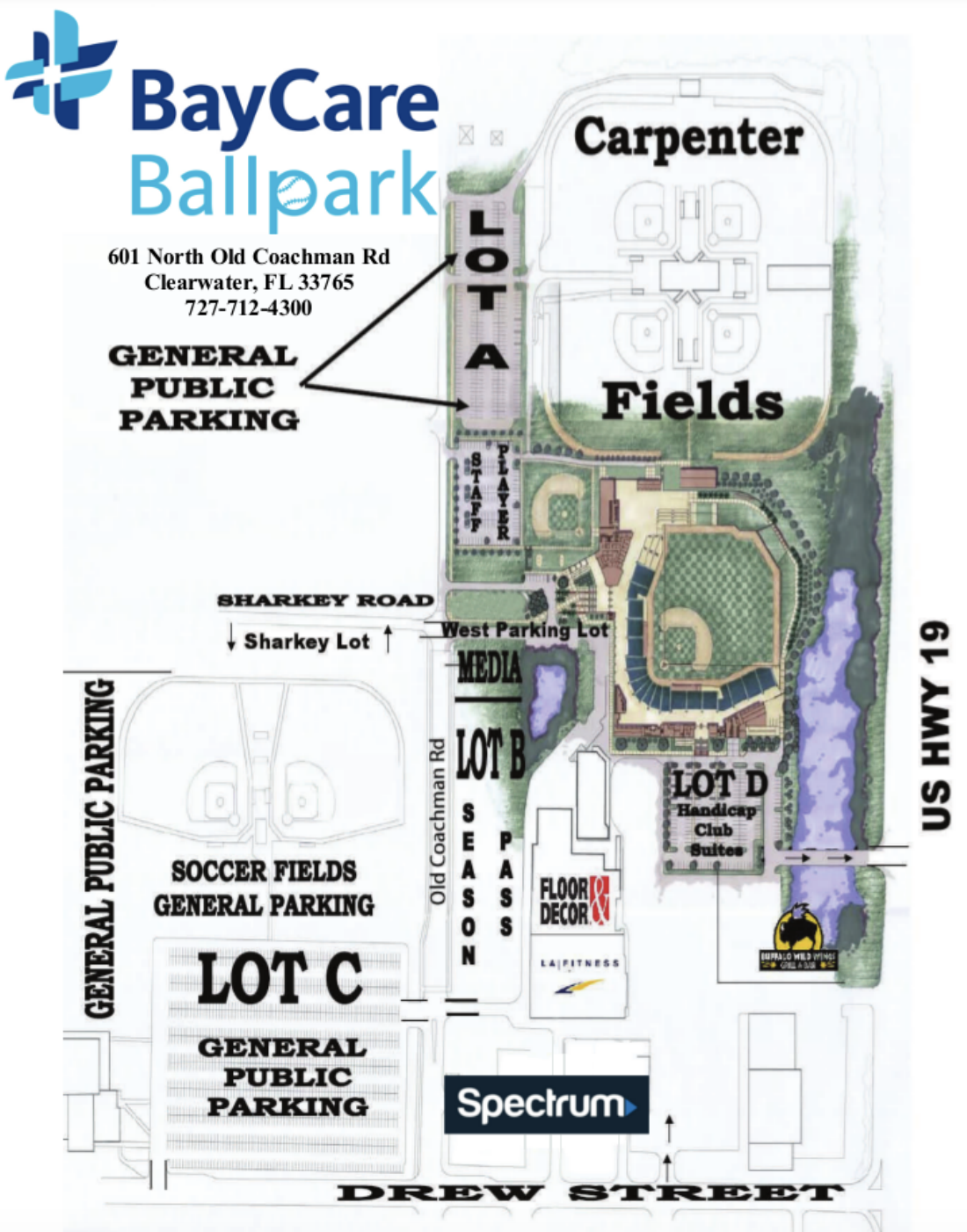 BayCare Ballpark Spring Training Guide