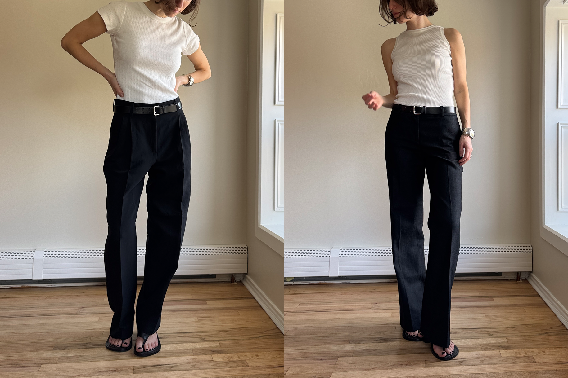 ま*め様 BLACK357BDU trousers 01751e3e-0fd1-4748-b9ca-
