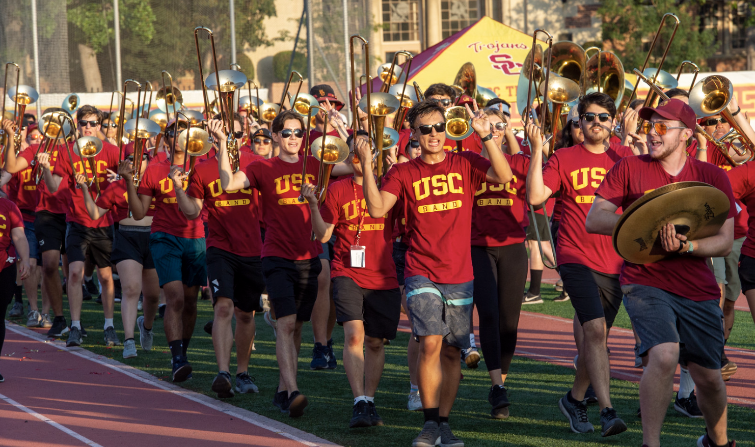 Inside The Trojan Marching Band