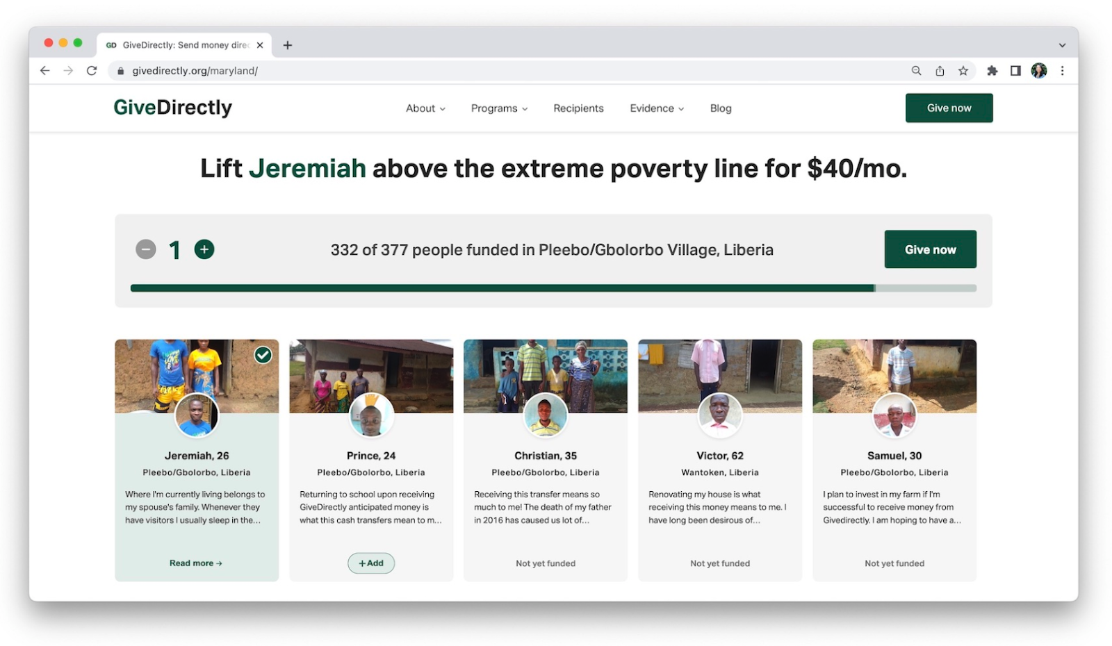 Image from How GiveDirectly increased donations by over $3 million/year through
