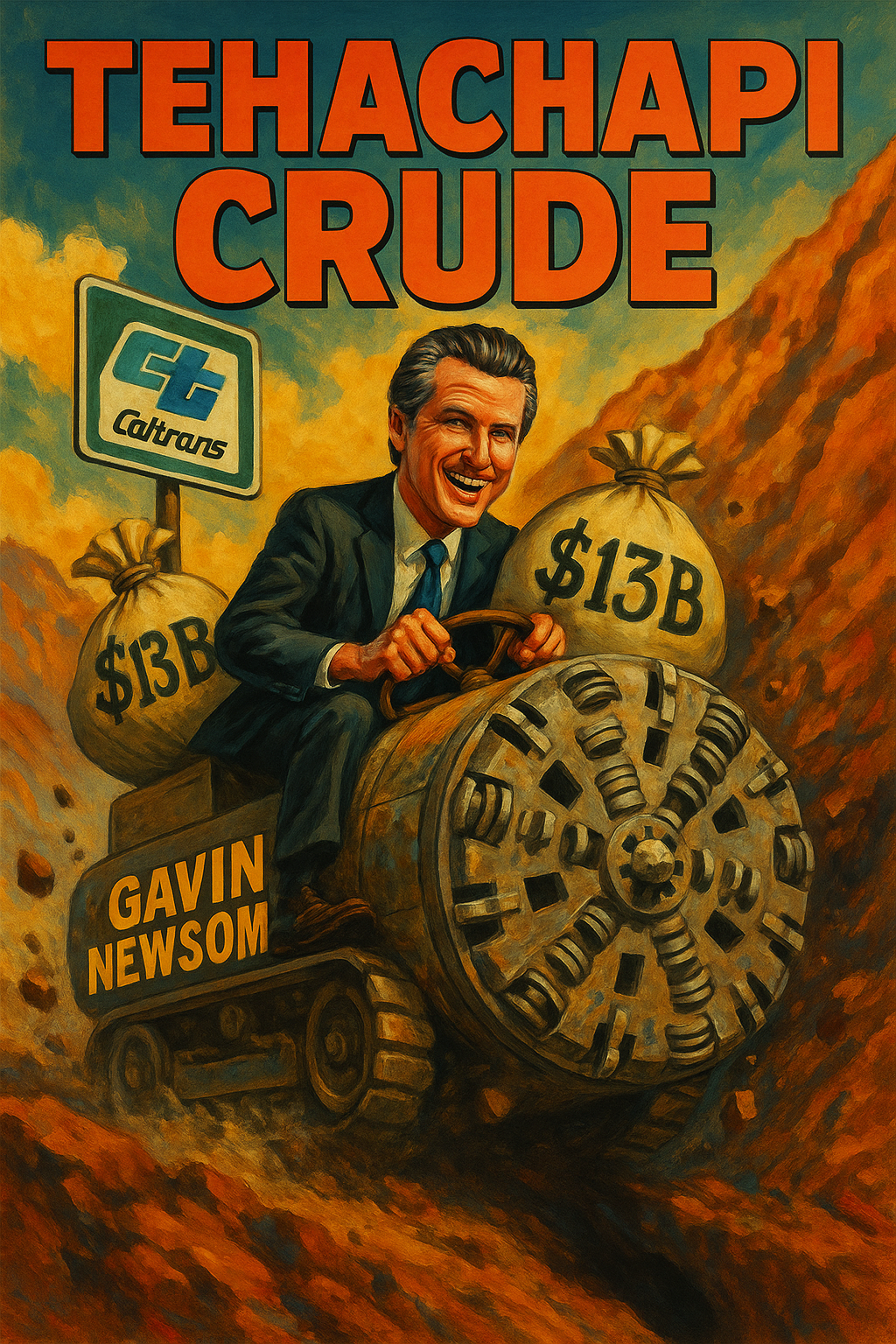 Not California High Speed Rail – California High Speed Crude