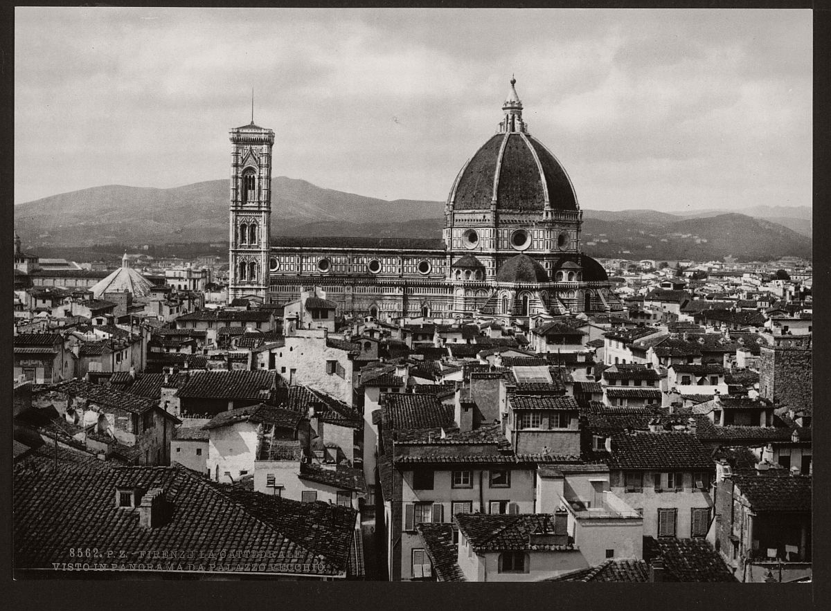Historic B&W photos of Florence, Italy in the 19th Century | MONOVISIONS - Black & White Photography Magazine