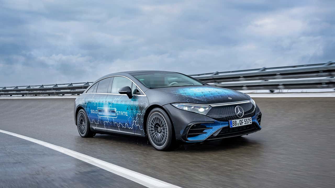 Mercedes' Solid-State Battery Prototype Comes Out Of The Lab, Onto The Road 