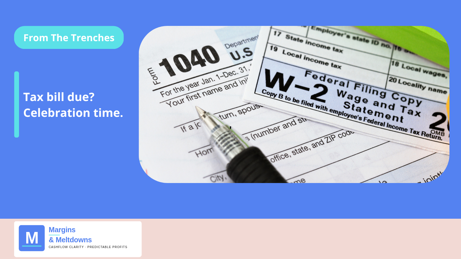 Dear Bootstrapped Founder: That Tax Bill Means You Won