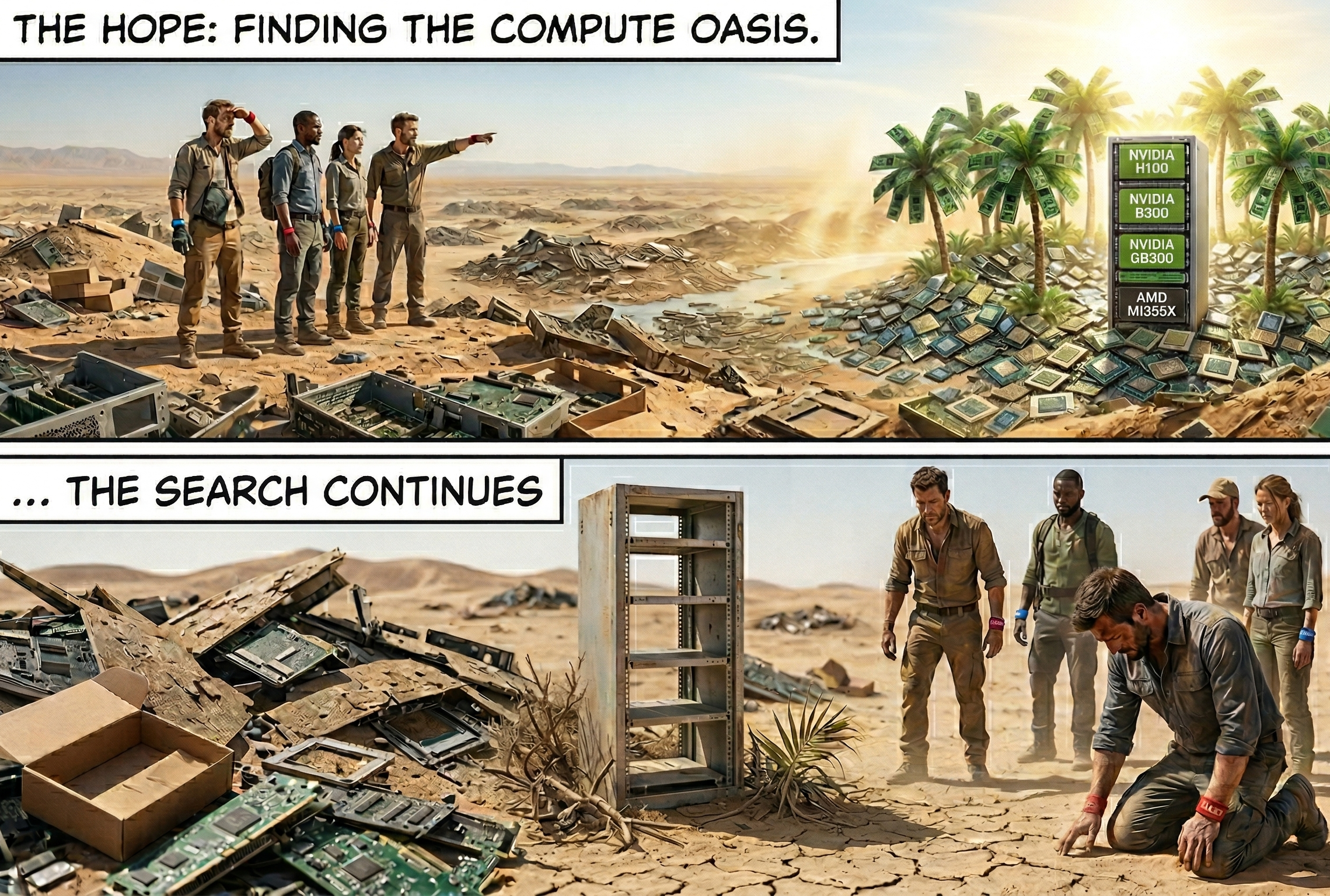 The Great GPU Shortage – Rental Capacity – Launching our H100 1 Year Rental Price Index