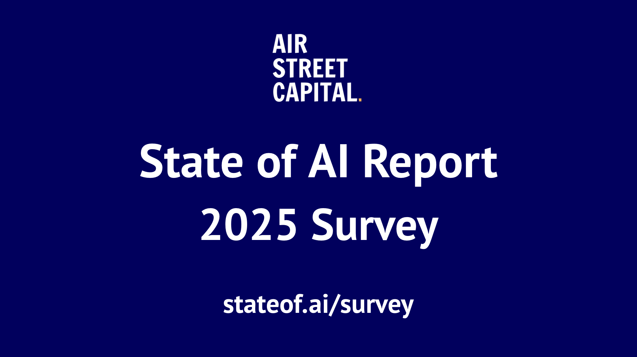 Join 600+ readers shaping the State of AI Report