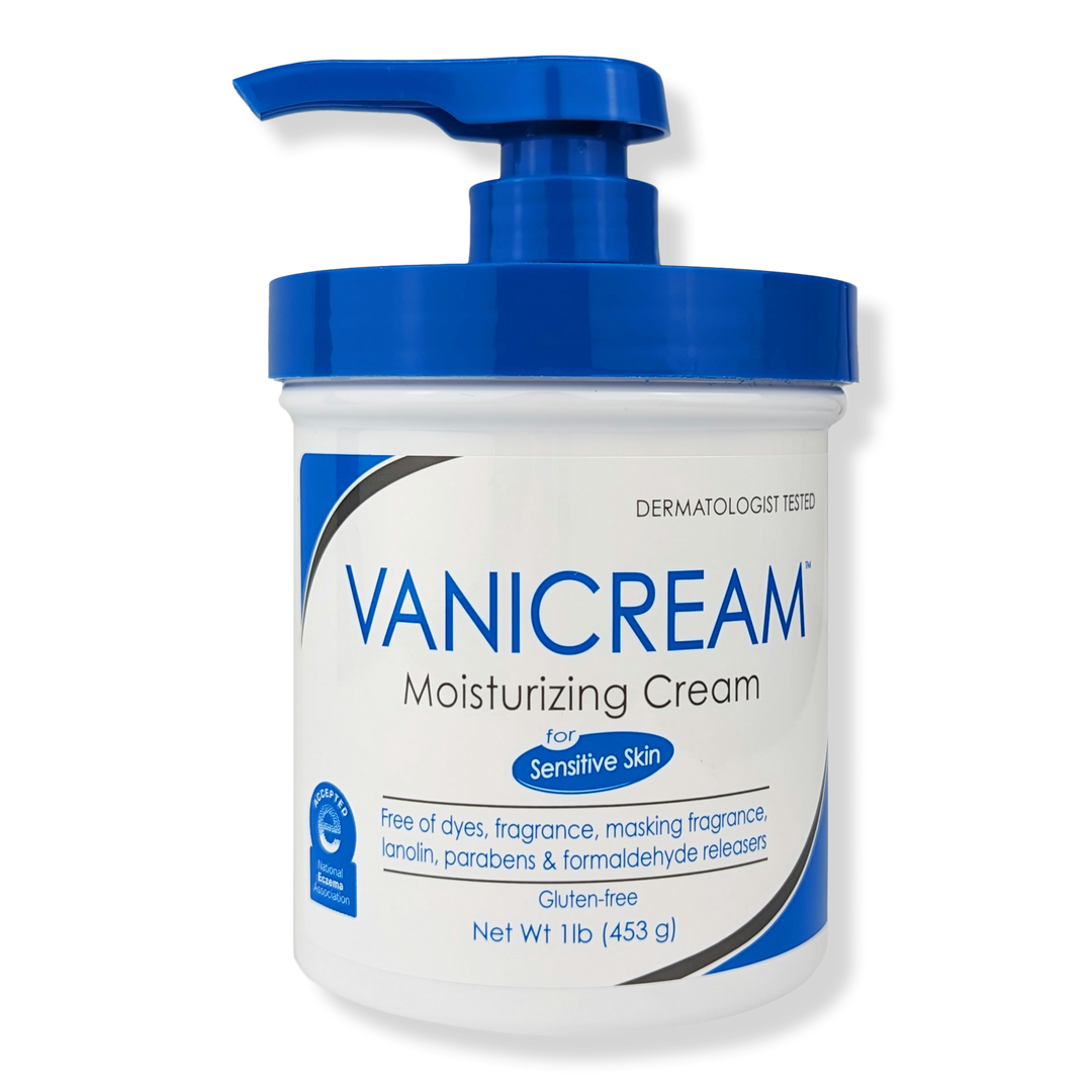 VANICREAM Moisturizing Cream with Pump for Sensitive Skin #1