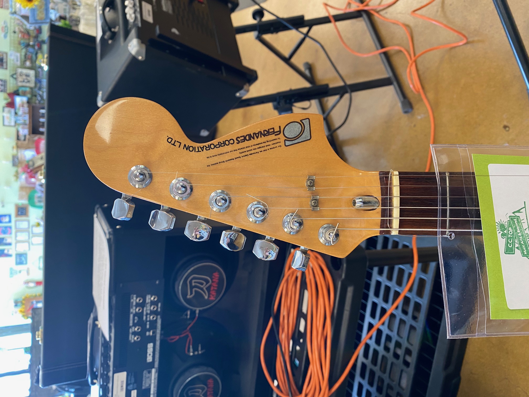 X'mas Sale ☆★★日本製Fernandes FRJ512状態良好★★☆ FERNANDES Fernandes SFR-512 Electric Guitar エレキギター