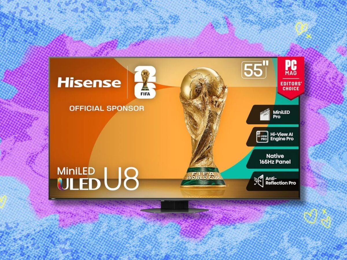 Best TV deal: Save $202.99 on Hisense 55-inch U8 Mini-LED ULED 4K TV |  Mashable