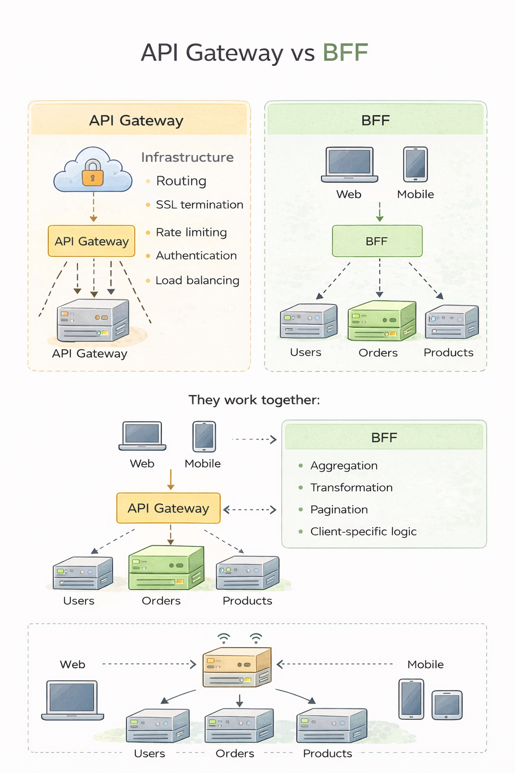 When to Use BFF and Should It Replace API Gateway?