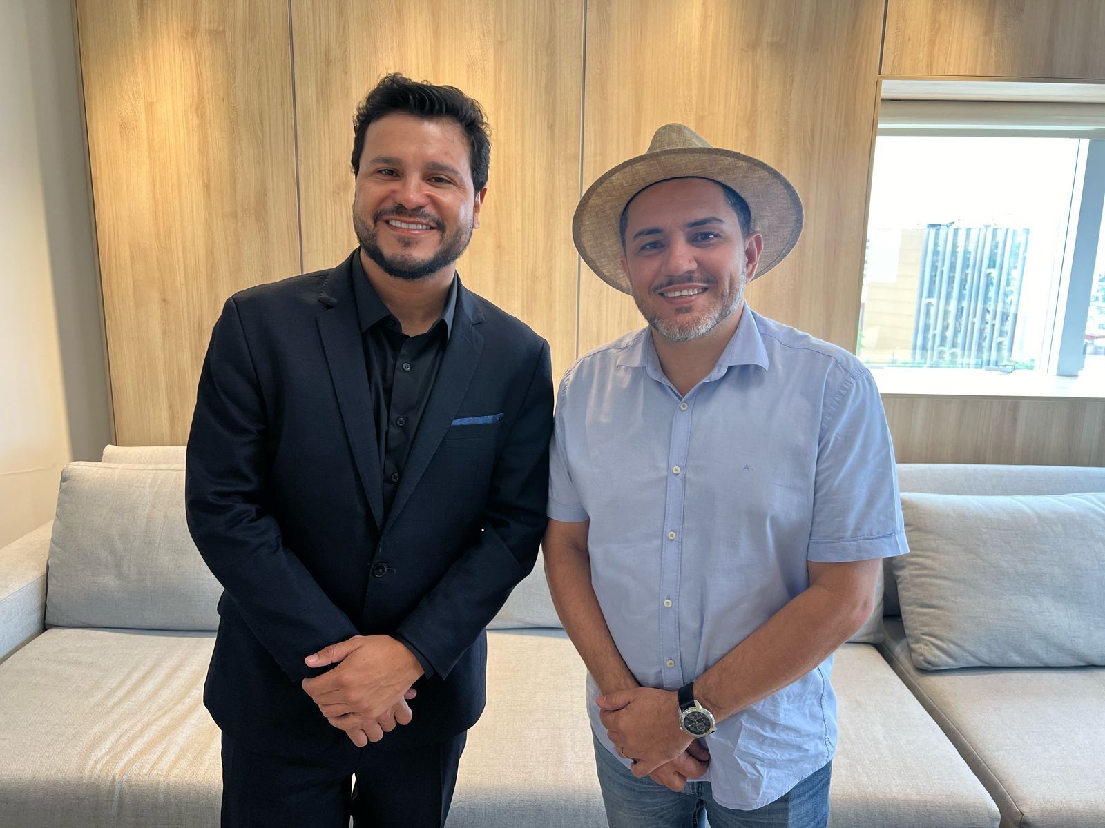 Marcelo Cruz recebe vereador Adriano Gomes para discutir investimentos na agricultura de Porto Velho