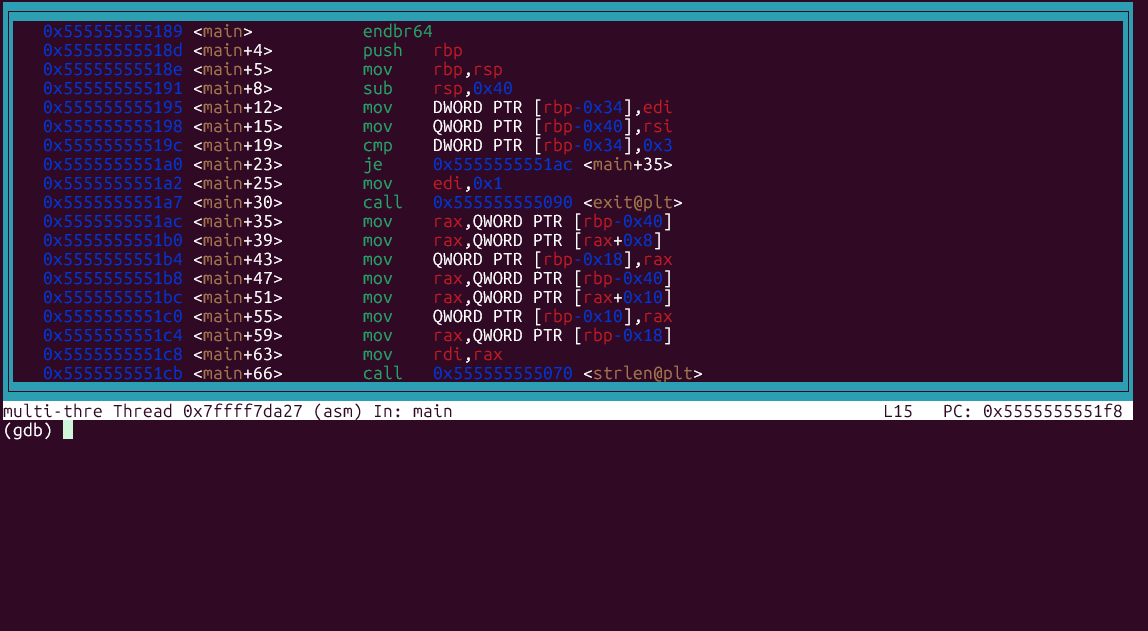 Disassembly with gdb - by Nemanja Trifunovic