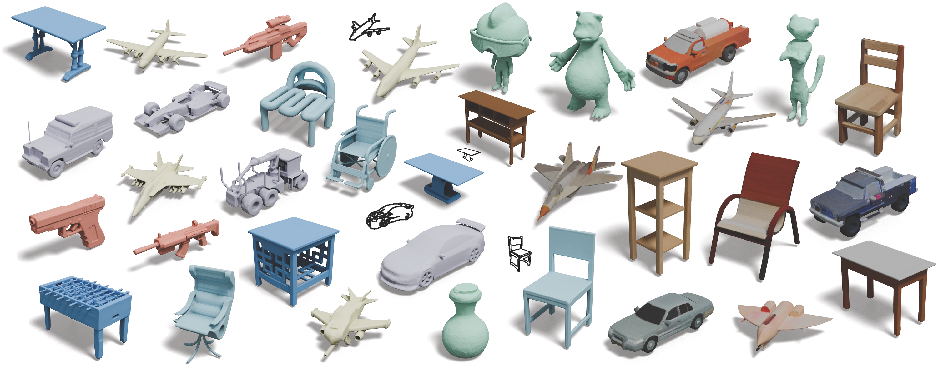 Fast and High-Quality 3D Shape Generation with OctFusion Diffusion Models