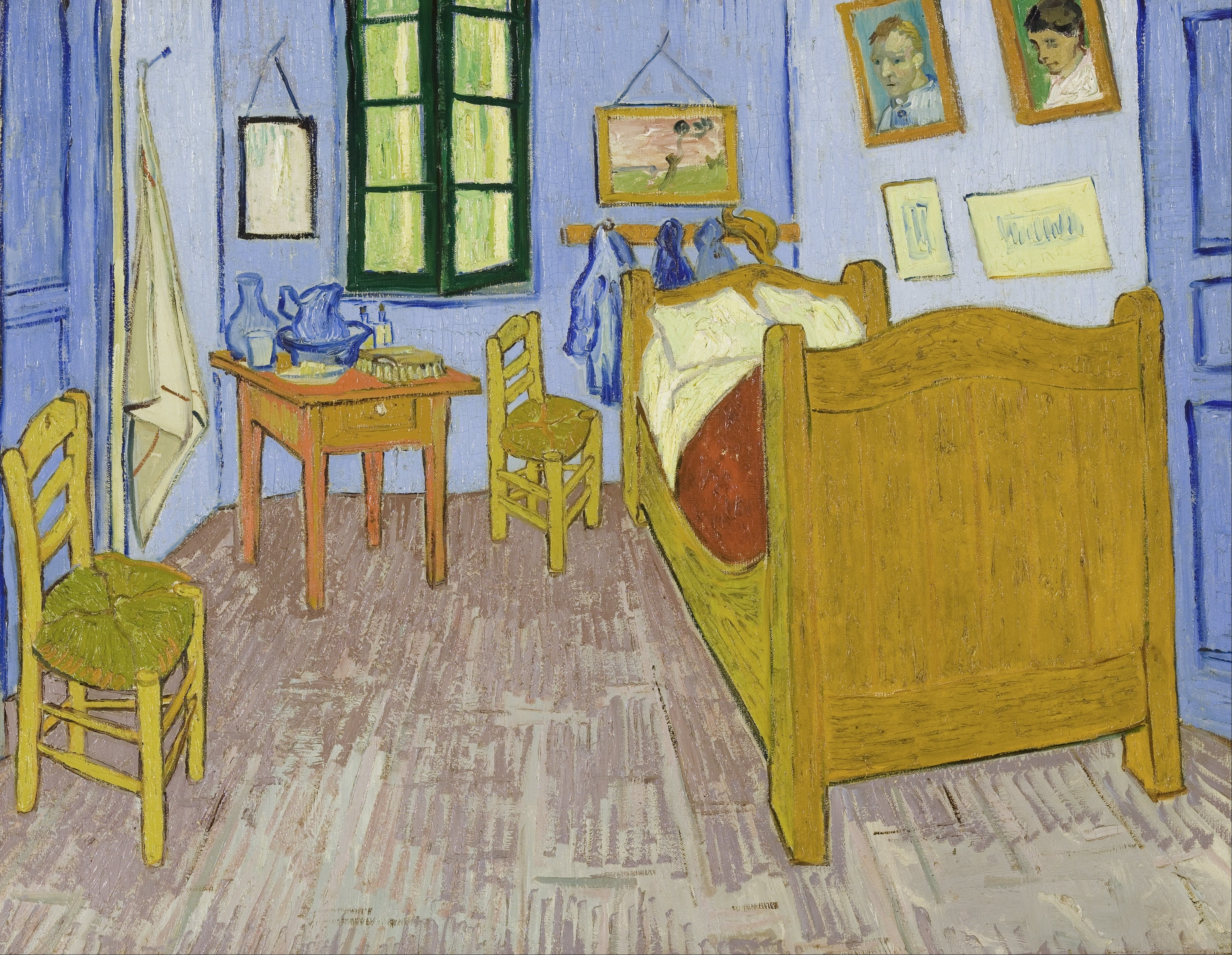 Vincent van Gogh's Bedroom in Arles painting