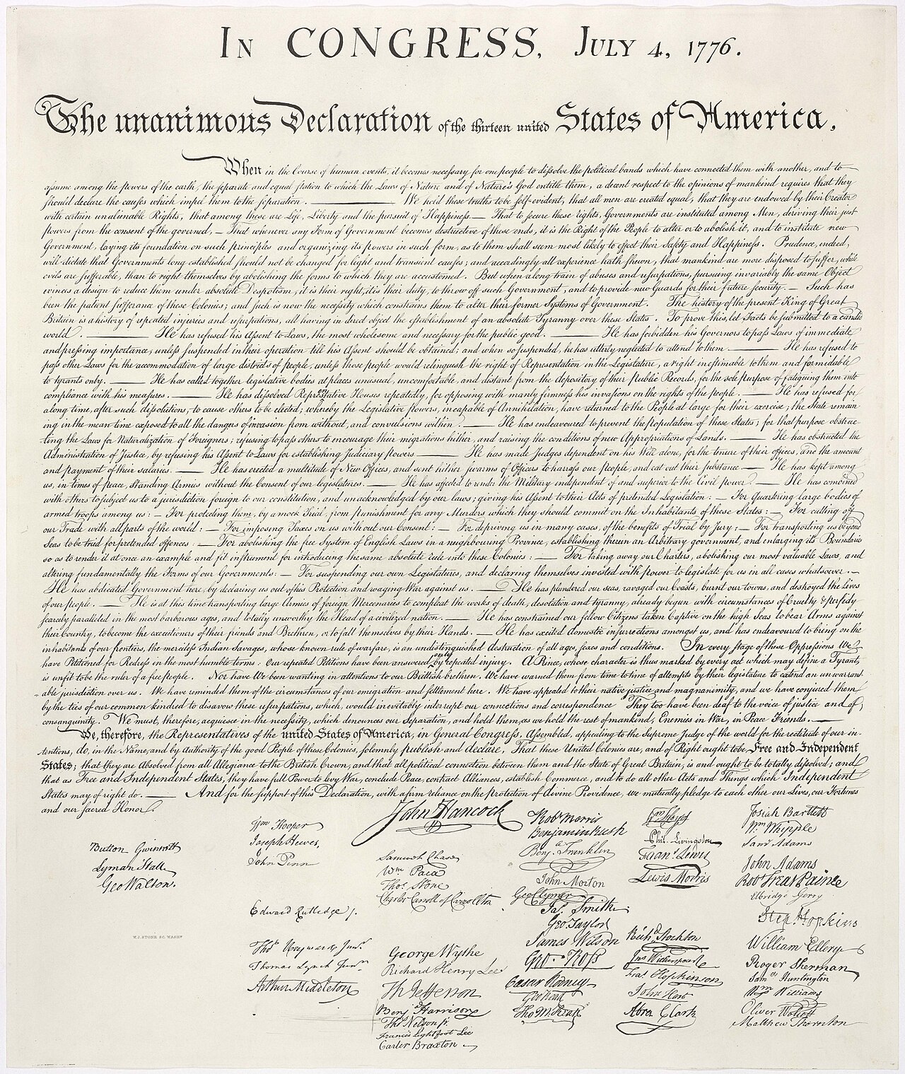 United States Declaration of Independence - Wikipedia