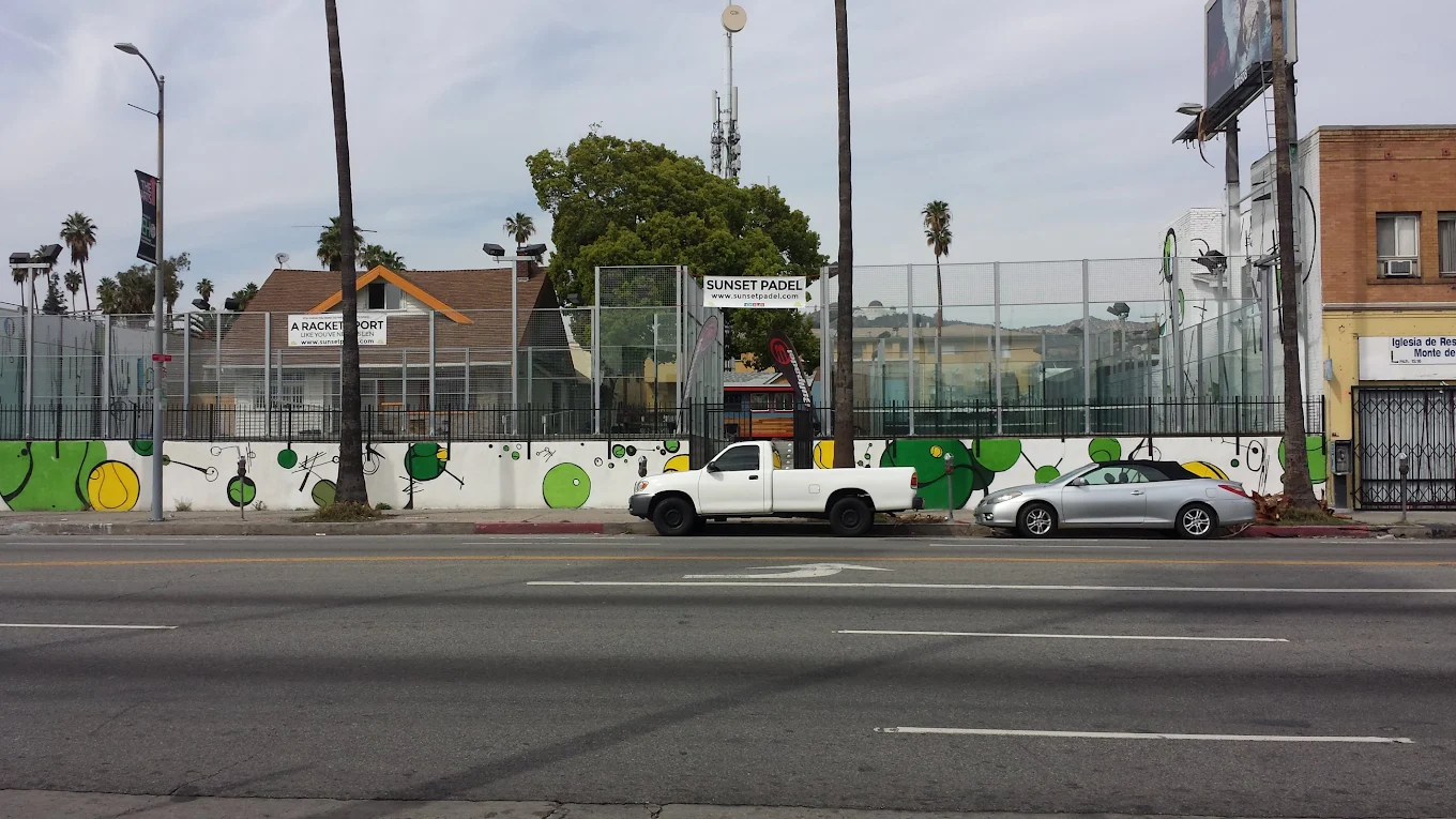 The former Sunset Padel Club in L.A.