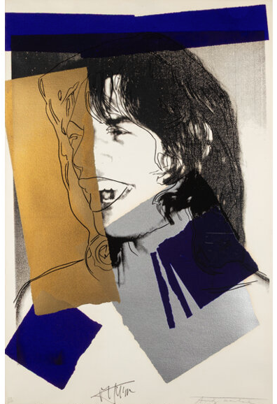 Andy Warhol, Mick Jagger