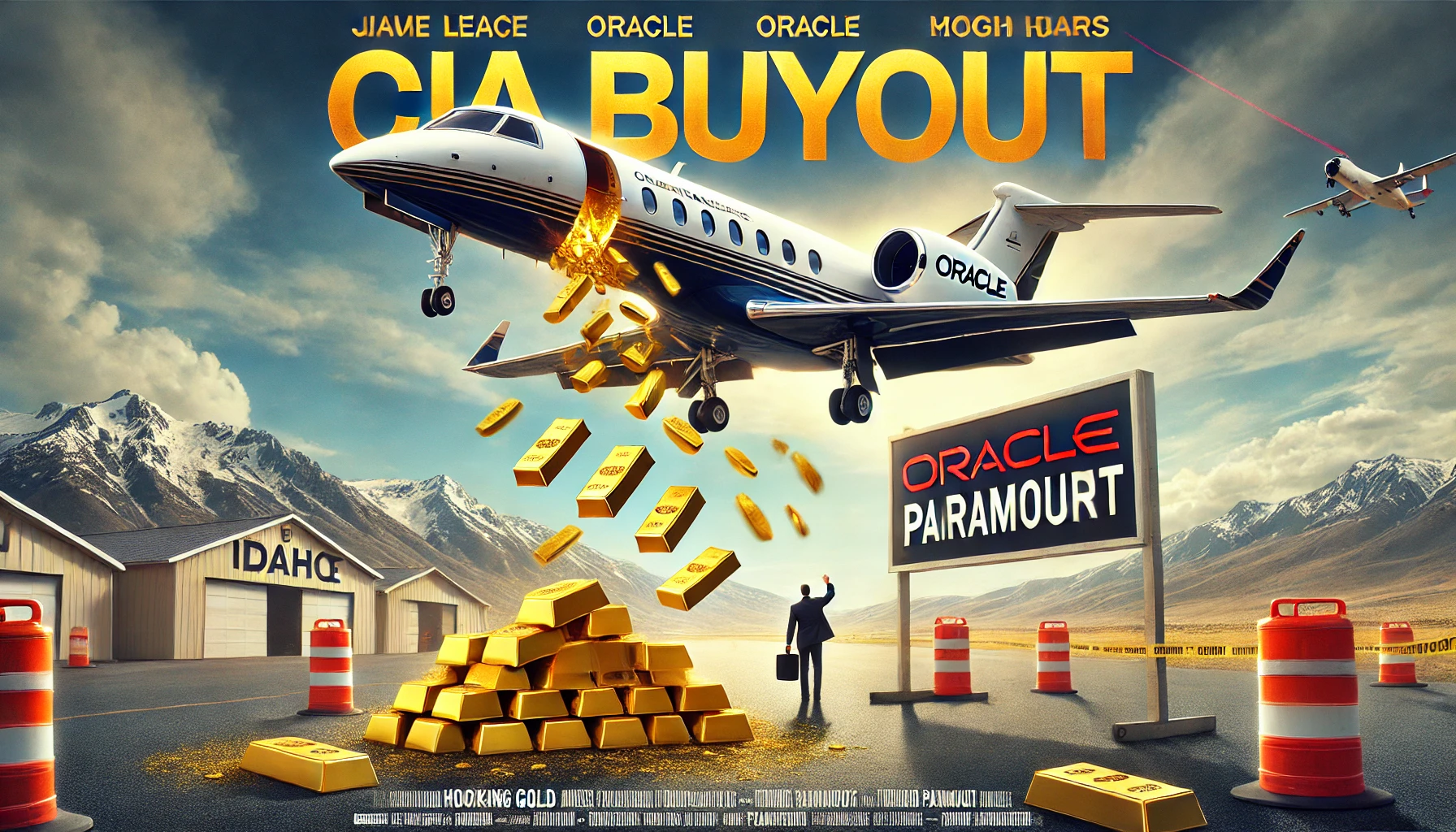 CIA Front Man David Ellison Buys Out Korshak Paramount Mossad Legacy