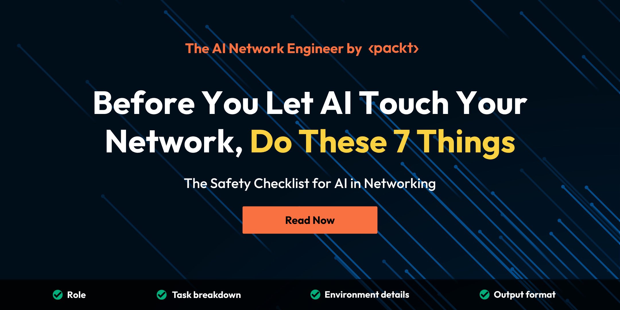 Before You Let AI Touch Your Network, Do These 7 Things