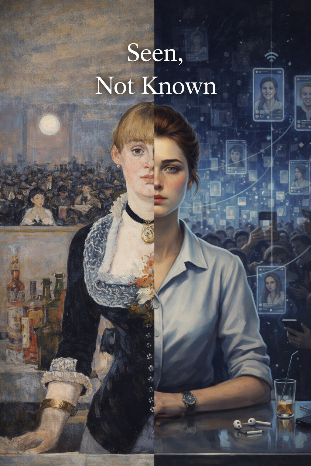 She's Surrounded By People But Completely Alone  | Manet thumbnail