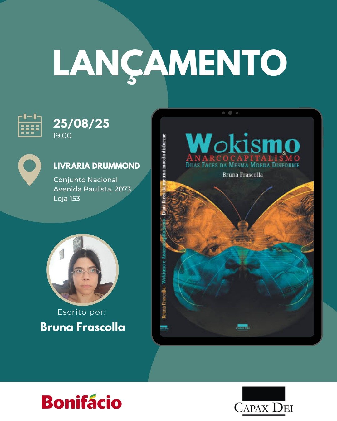 Lançamento em São Paulo - O Substack de Bruna Frascolla