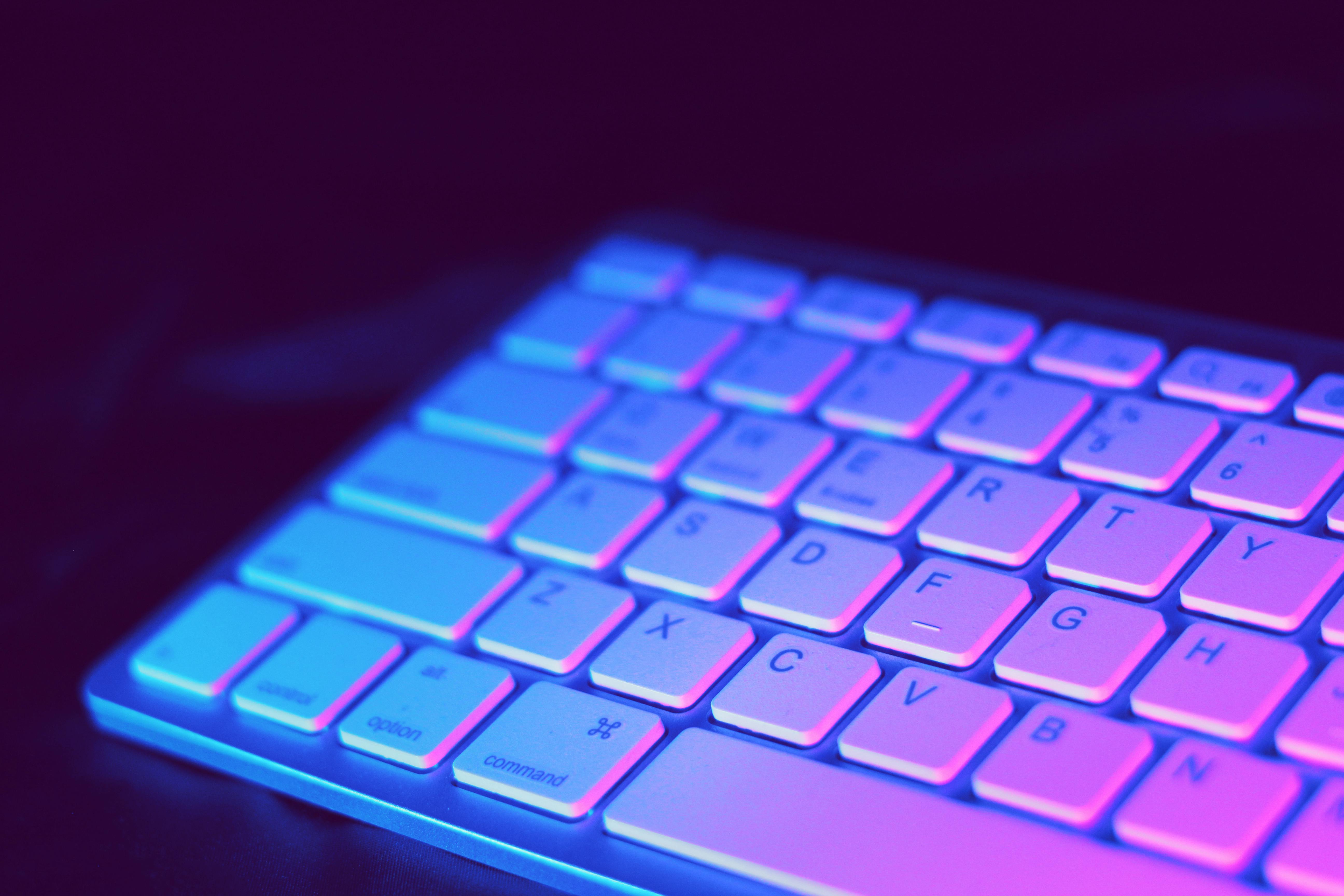 Image of a keyboard with the left shift key in the background