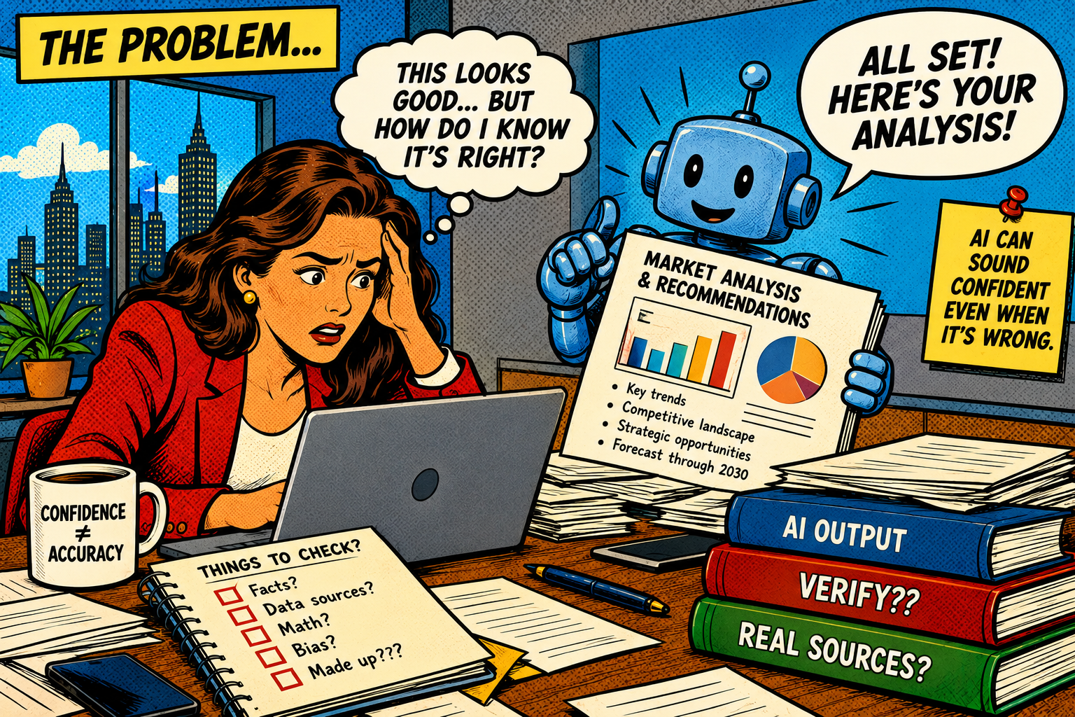 What happens when we can’t check AI’s work?