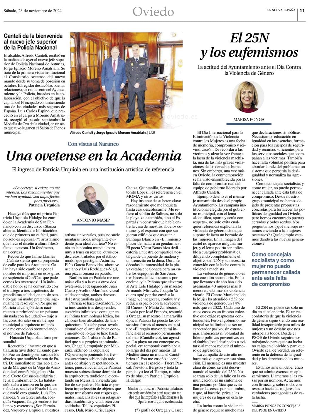 La política de lo terrenal y la del terrateniente