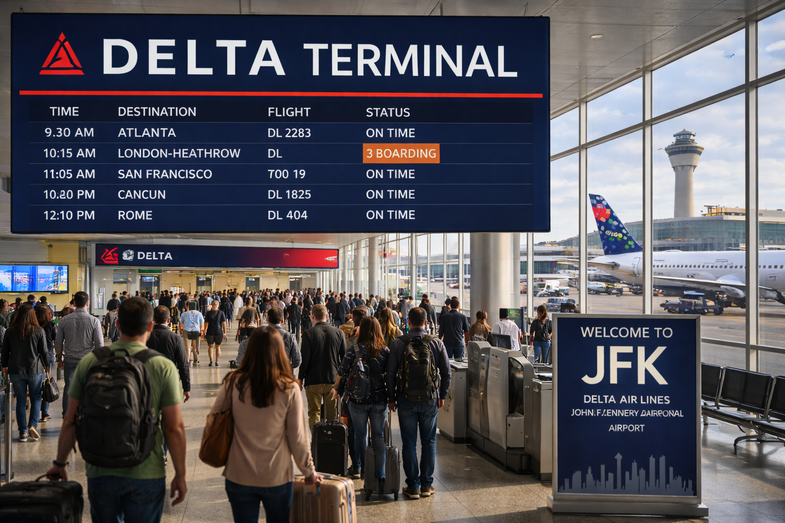 Delta Terminal JFK – Complete Guide to Terminals, Gates, Amenities ...