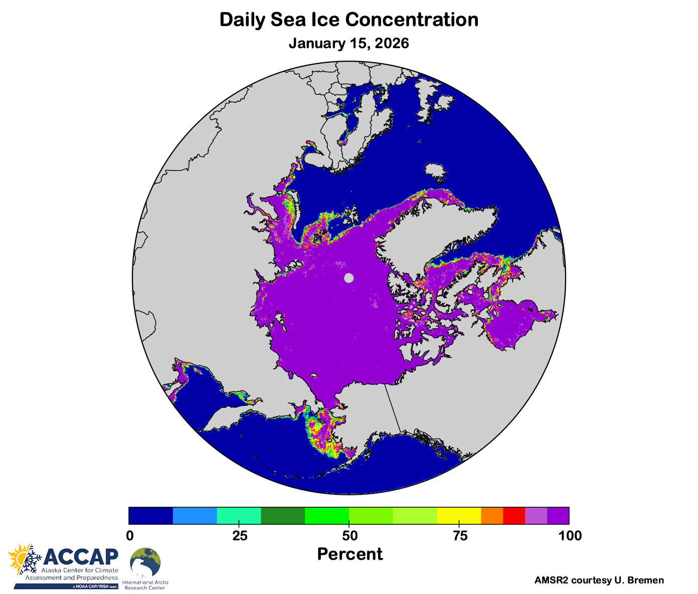 Arctic Sea Ice Update: Mid-January 2026 - by Rick Thoman