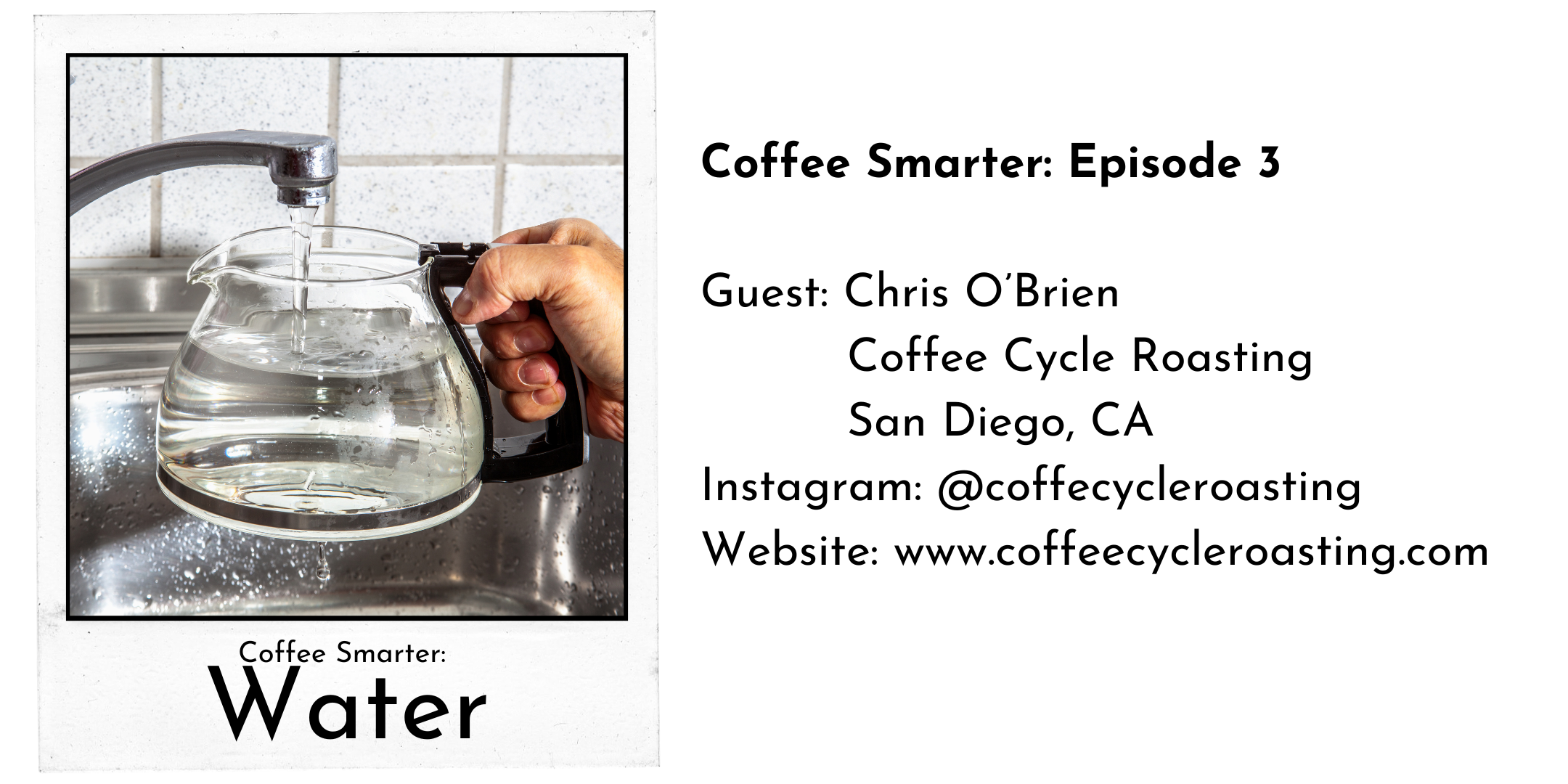 E3: Coffee Smarter - The Impact of Water on Coffee Part Two