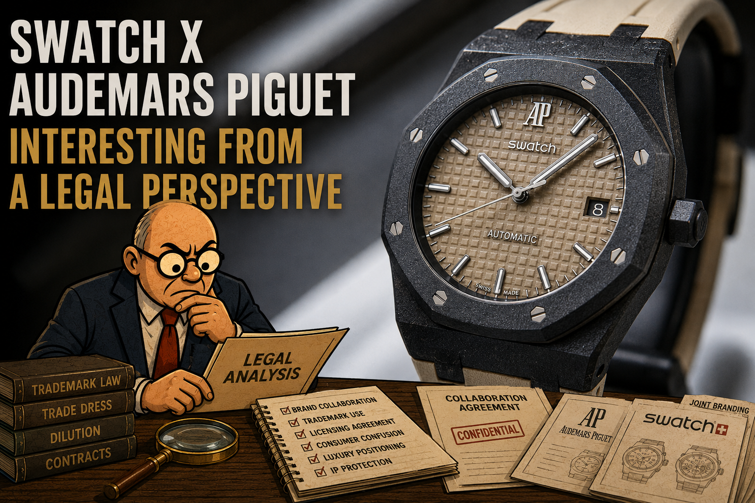 Why the AP x Swatch Deal Makes Sense From a Legal Perspective
