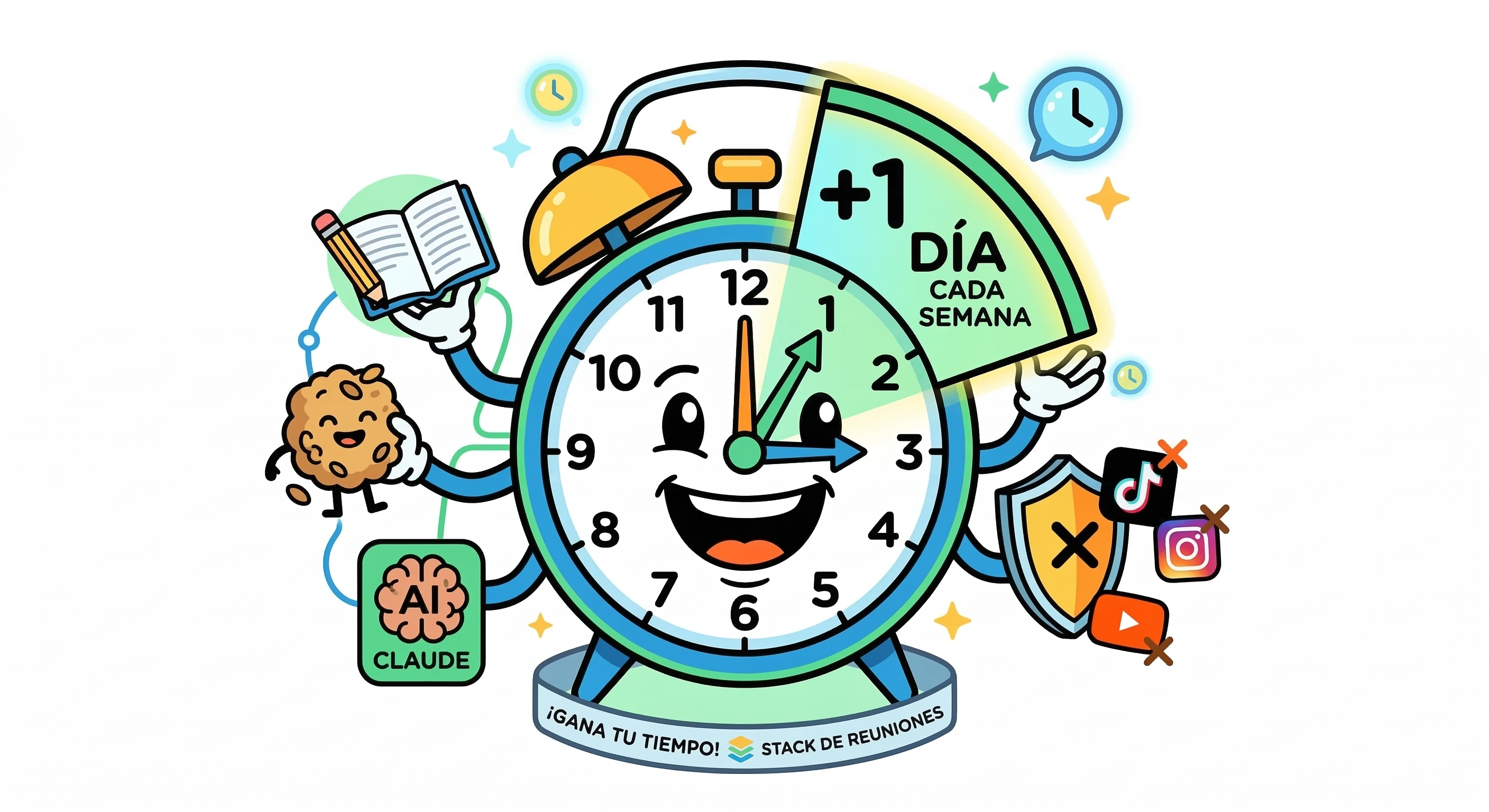 Recuperé 21 horas a la semana. Esto es lo que hice con ellas.