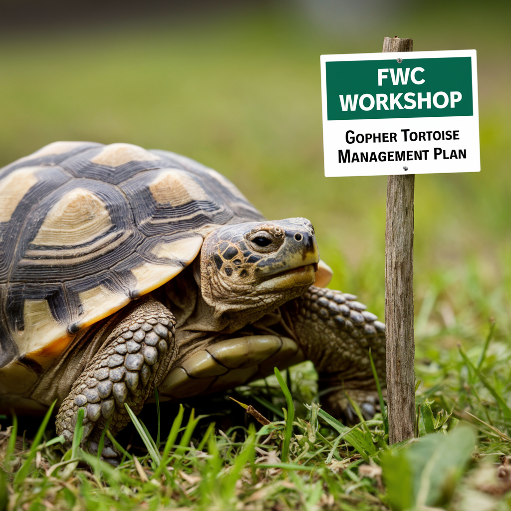 Image for article: FWC Workshop in Palm Bay: A Crucial Step for Gopher Tortoise Conservation 🐢