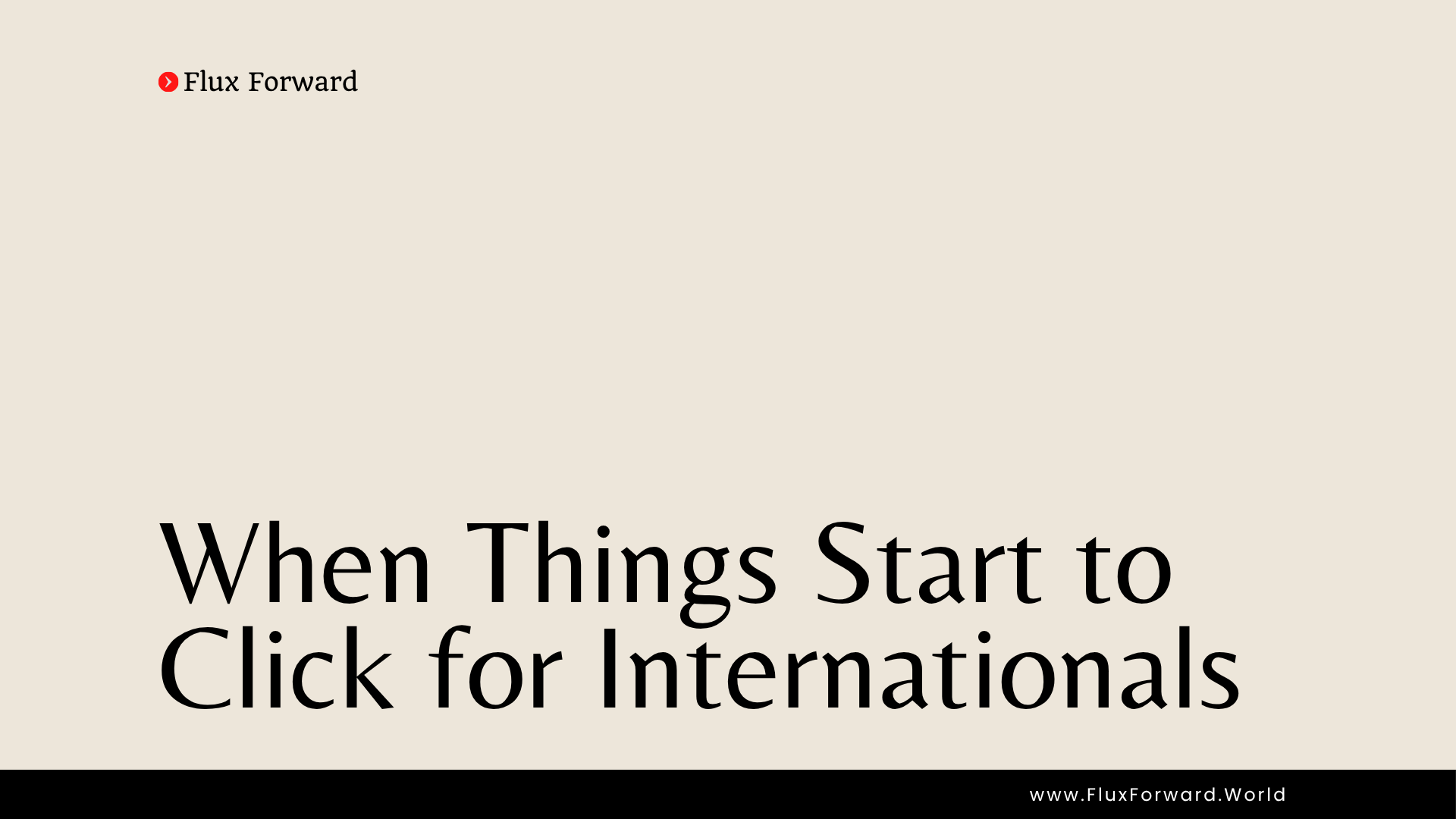 When Things Start to Click for Internationals cover image