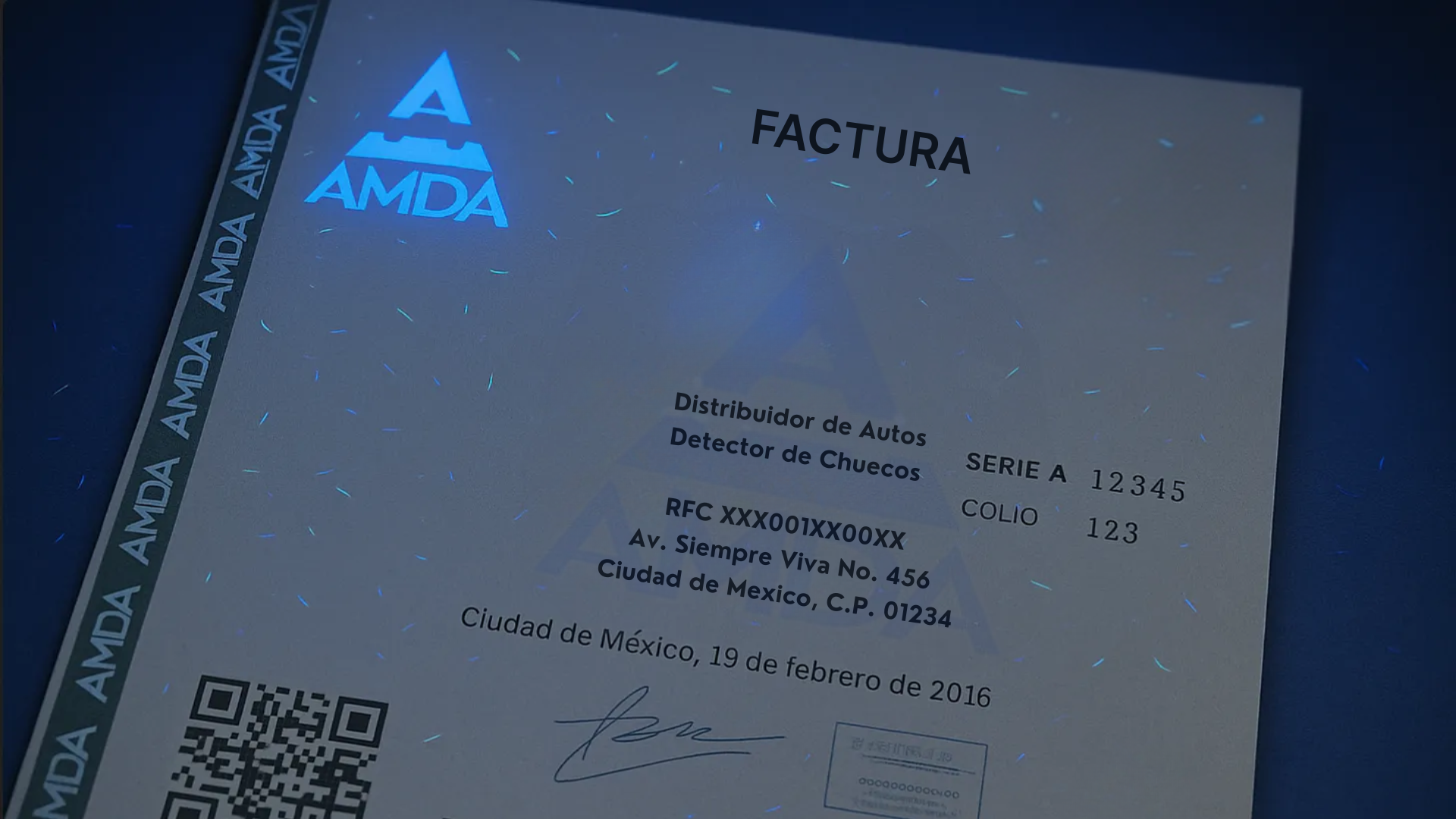 Cómo validar una factura AMDA y detectar réplicas. Paso a Paso