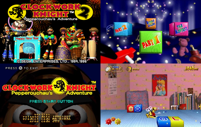 Jeu Sega Saturn Clockwork Knight Pepperouchau's Adventure - Version Japonaise NTSC-J, Bon état