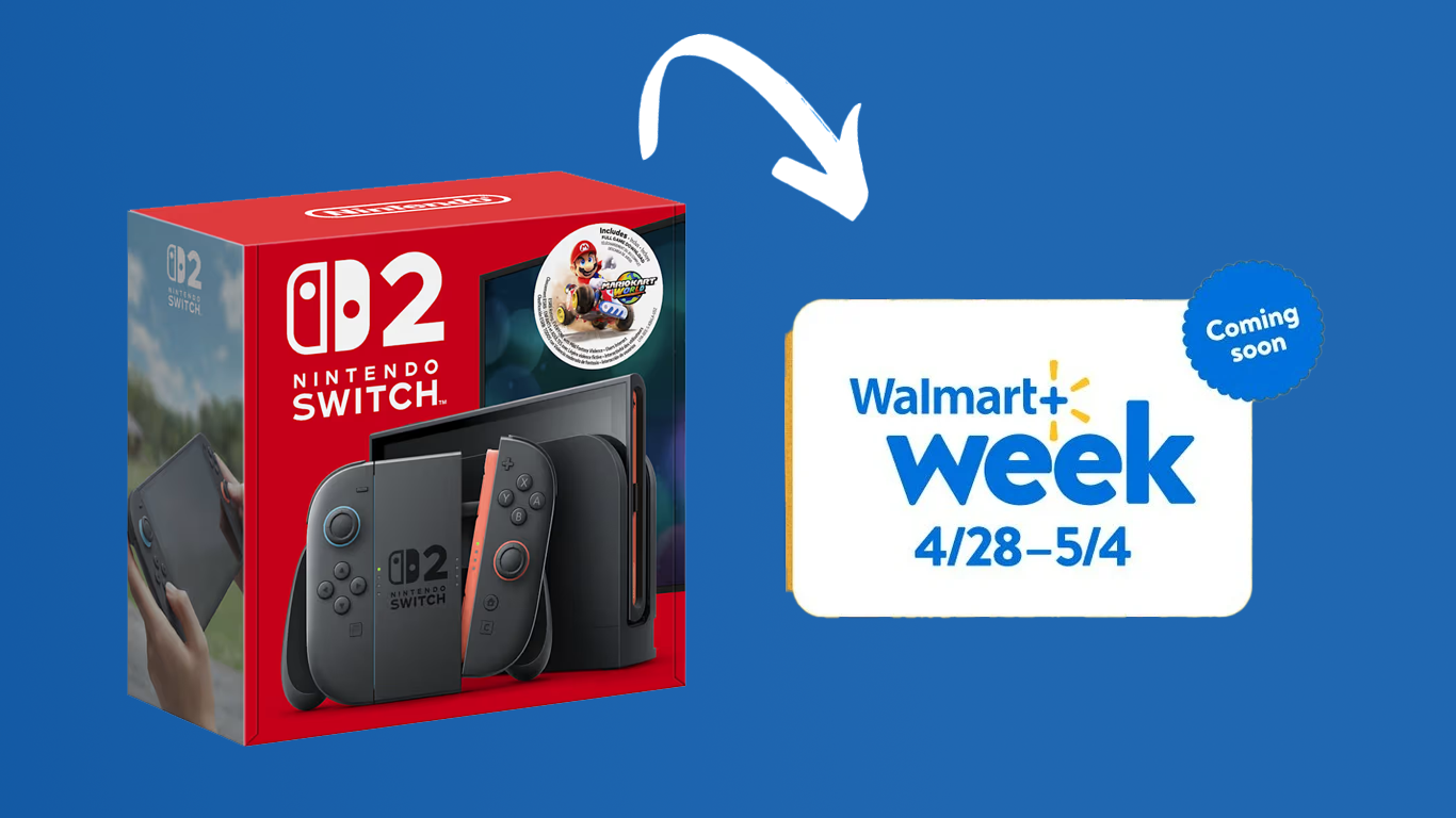 Nintendo Switch 2 preorder restock Walmart+ Week is when to track it
