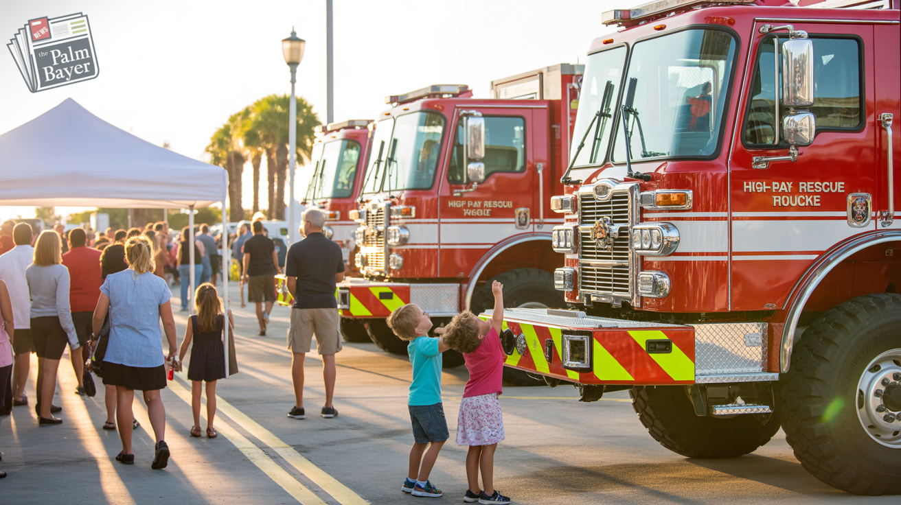 Image for article: Palm Bay Fire Rescue Expands Fleet and Connects with Residents at Touch-A-Truck