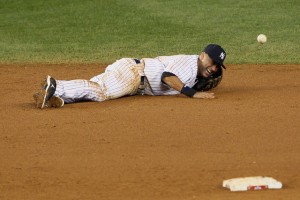 Jeter suffers broken ankle in '12 playoffs