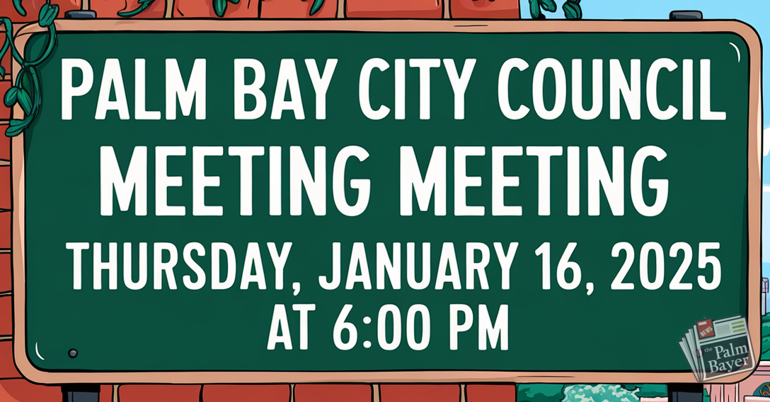 Image for article: Important Meetings in Palm Bay: What You Need to Know About January 16, 2025