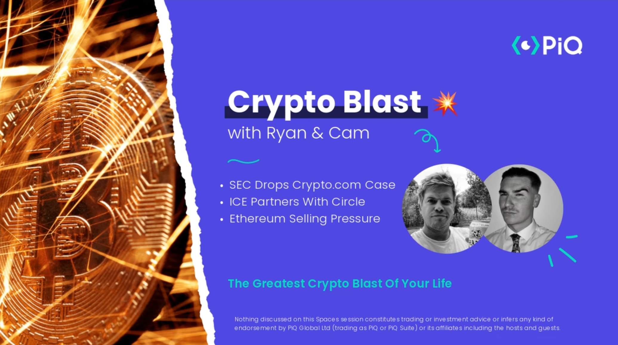 Crypto Blast - by InstitutionalFi and PiQ