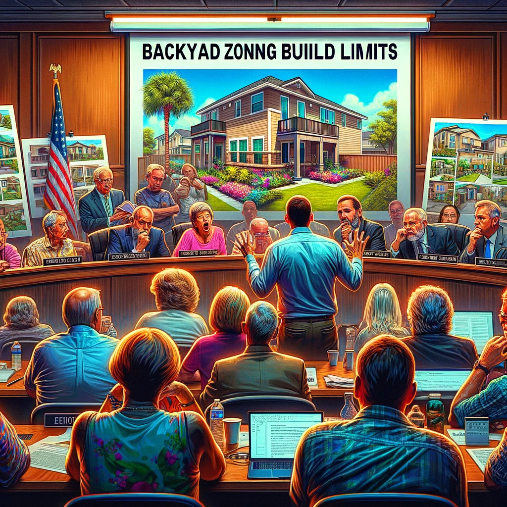 Image for article: Palm Bay Planning and Zoning Mulls Strict New Limits on Backyard Builds