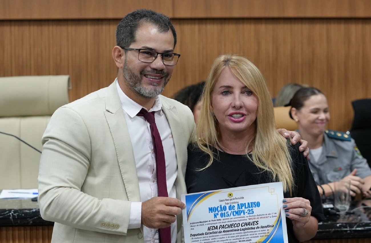 Ieda Chaves recebe homenagem por ações em defesa da igualdade e contra a violência às mulheres