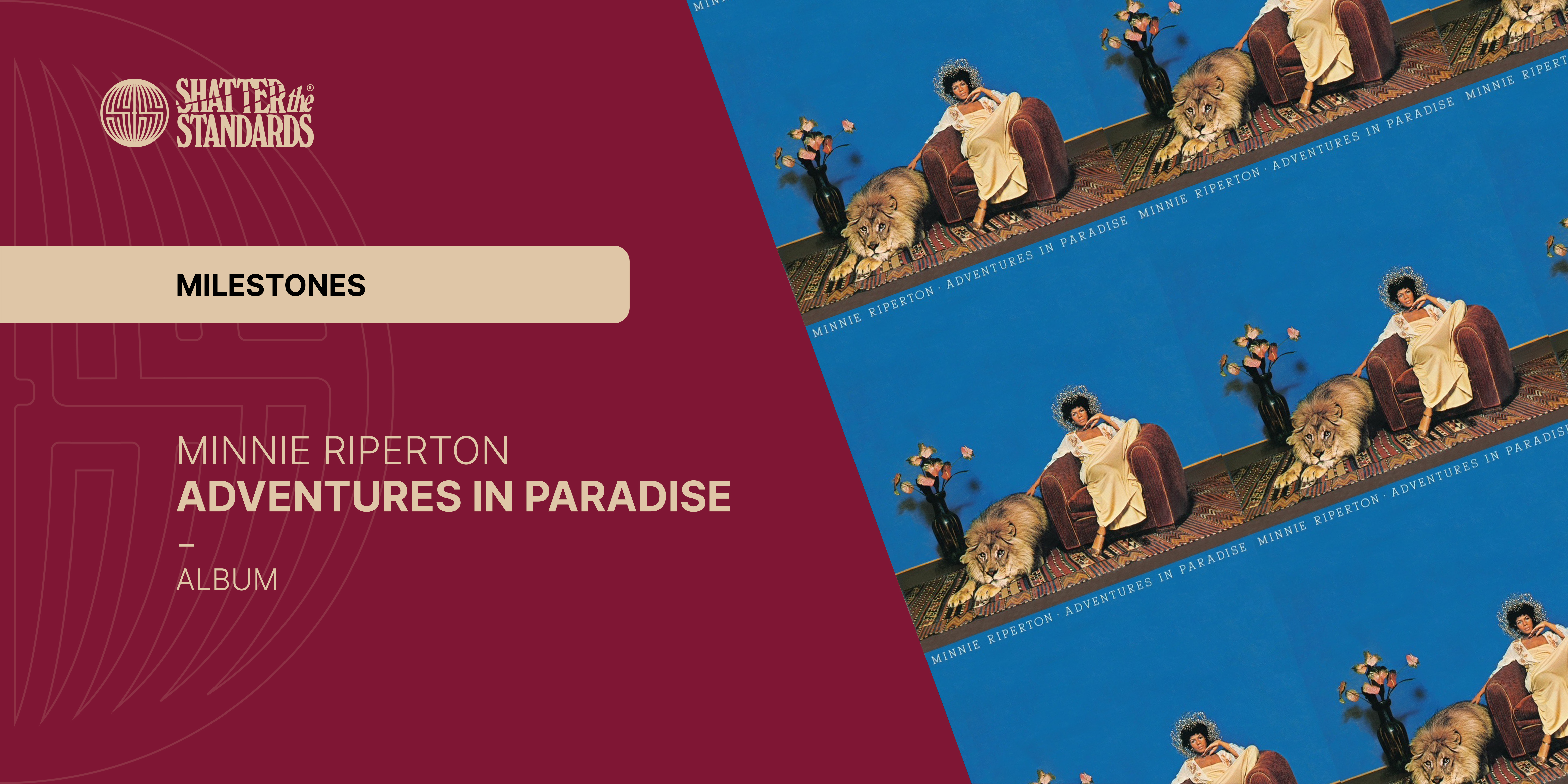 Milestones: Adventures In Paradise by Minnie Riperton