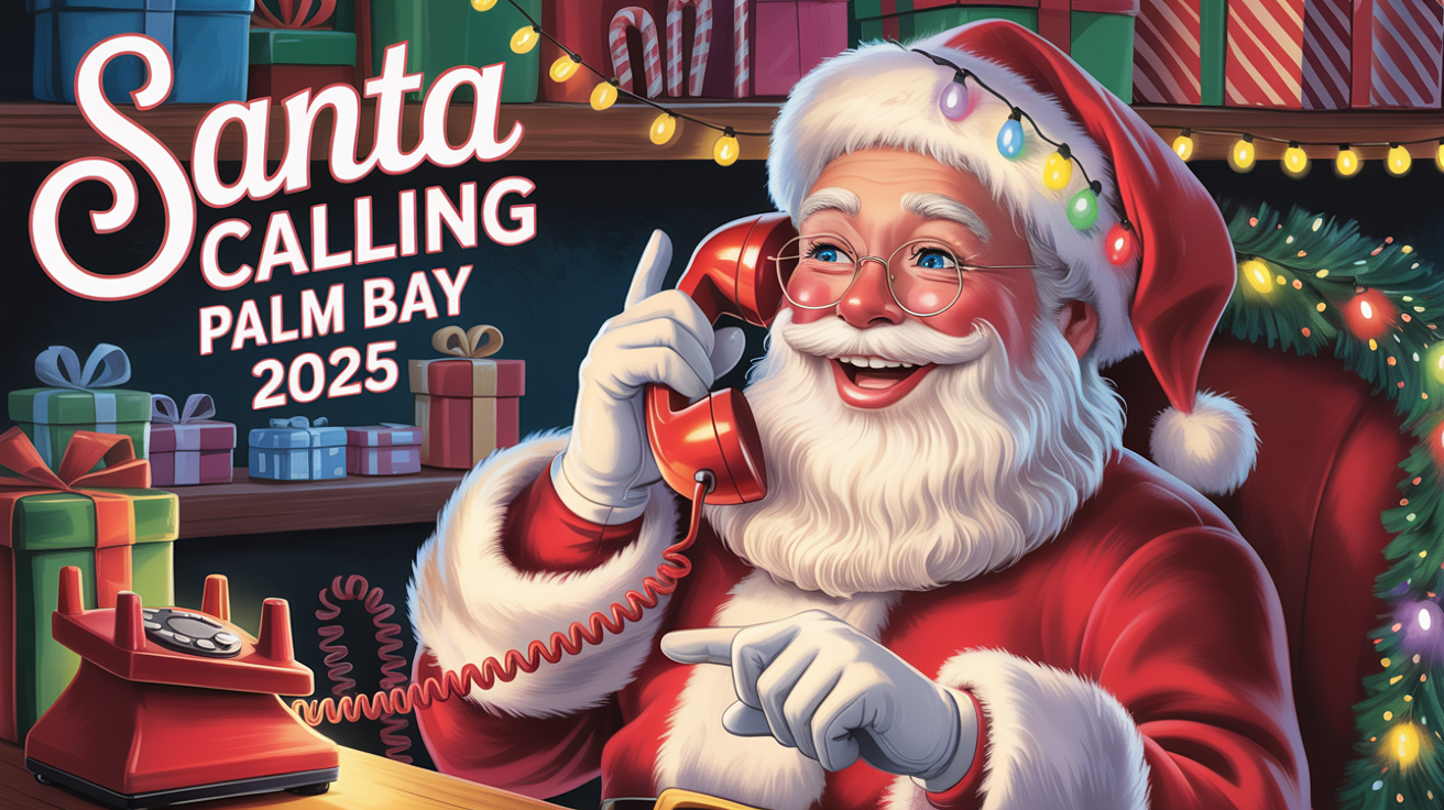 Image for article: 🎅 Santa Calling Registration Open in Palm Bay