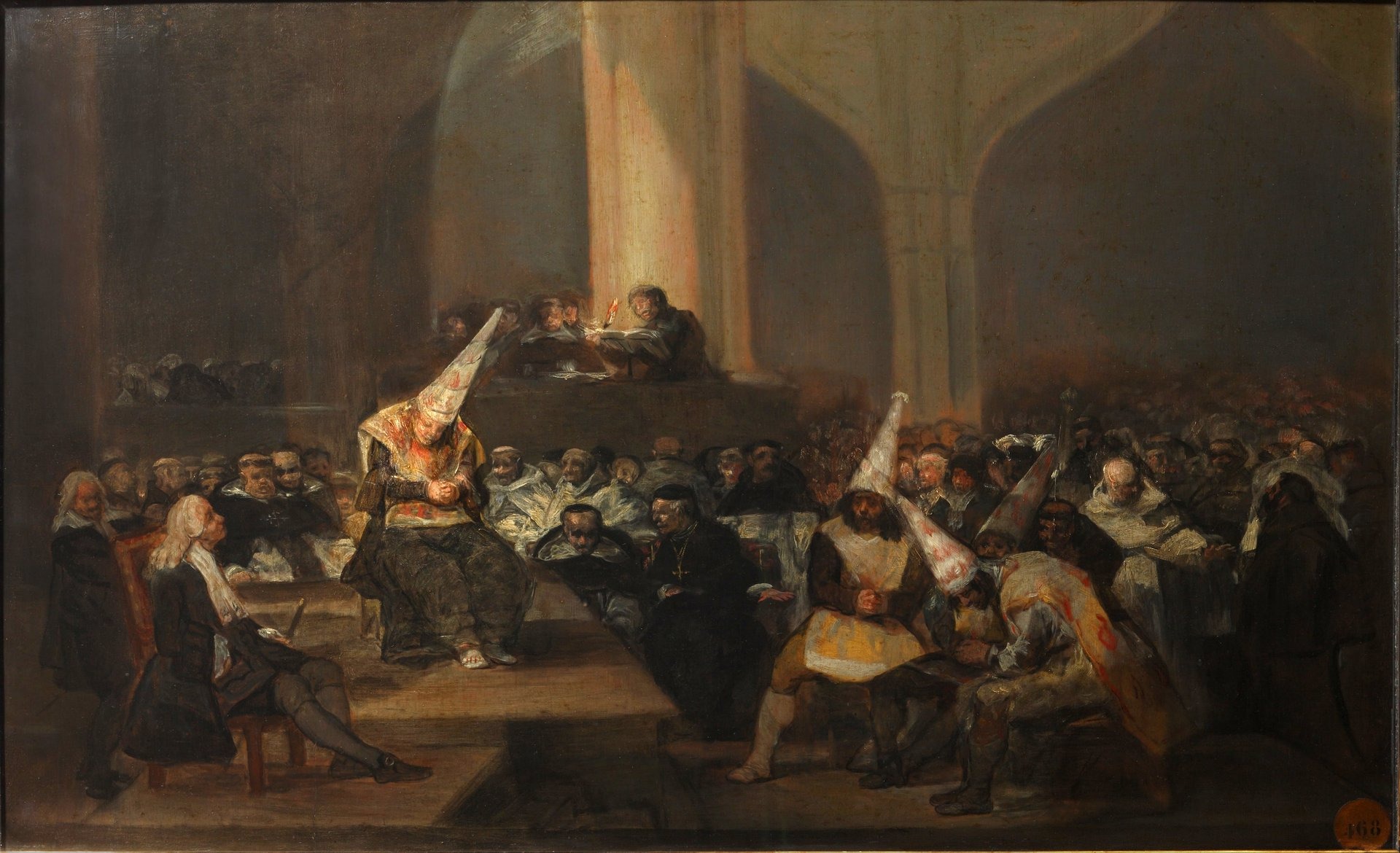 Francisco Goya - The Inquisition Tribunal, 1812-1819