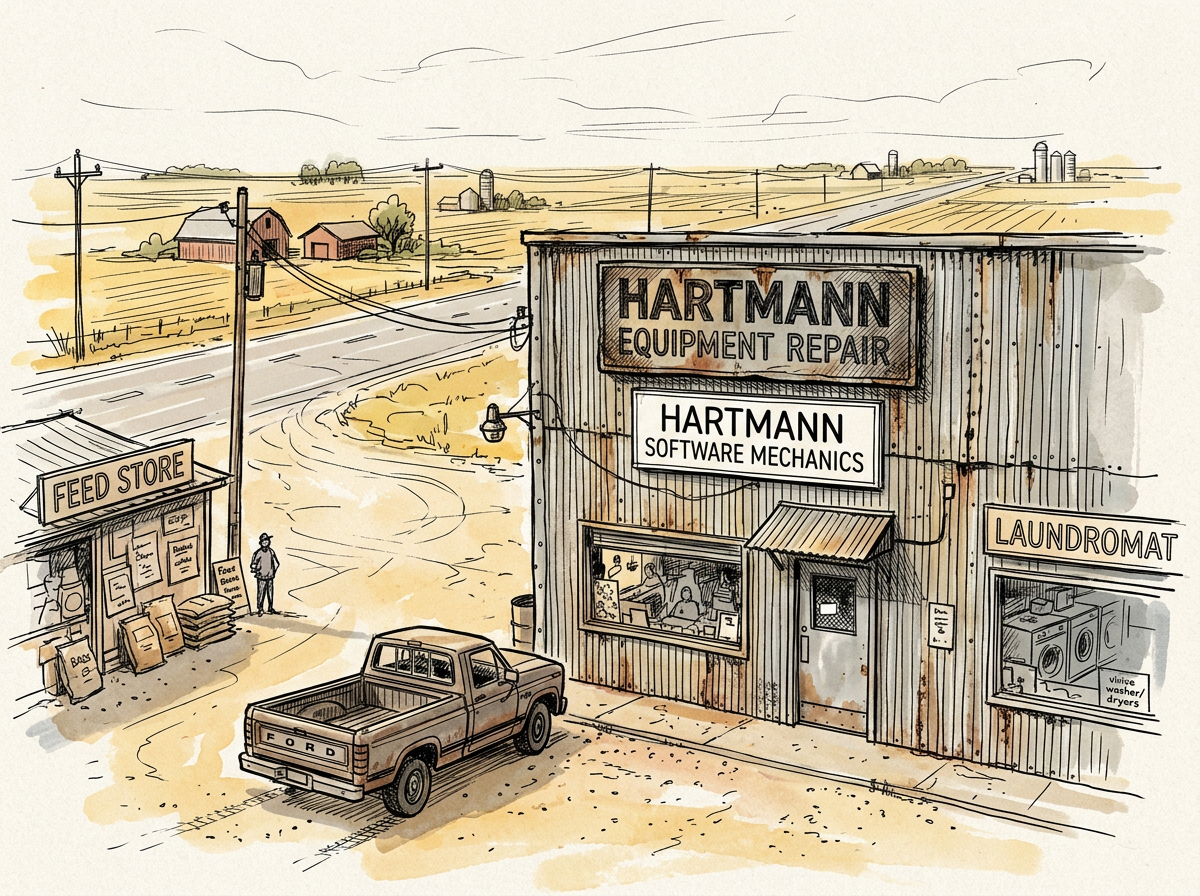 소프트웨어 정비사 톰 하트만의 가게 - Hartmann Software Mechanics