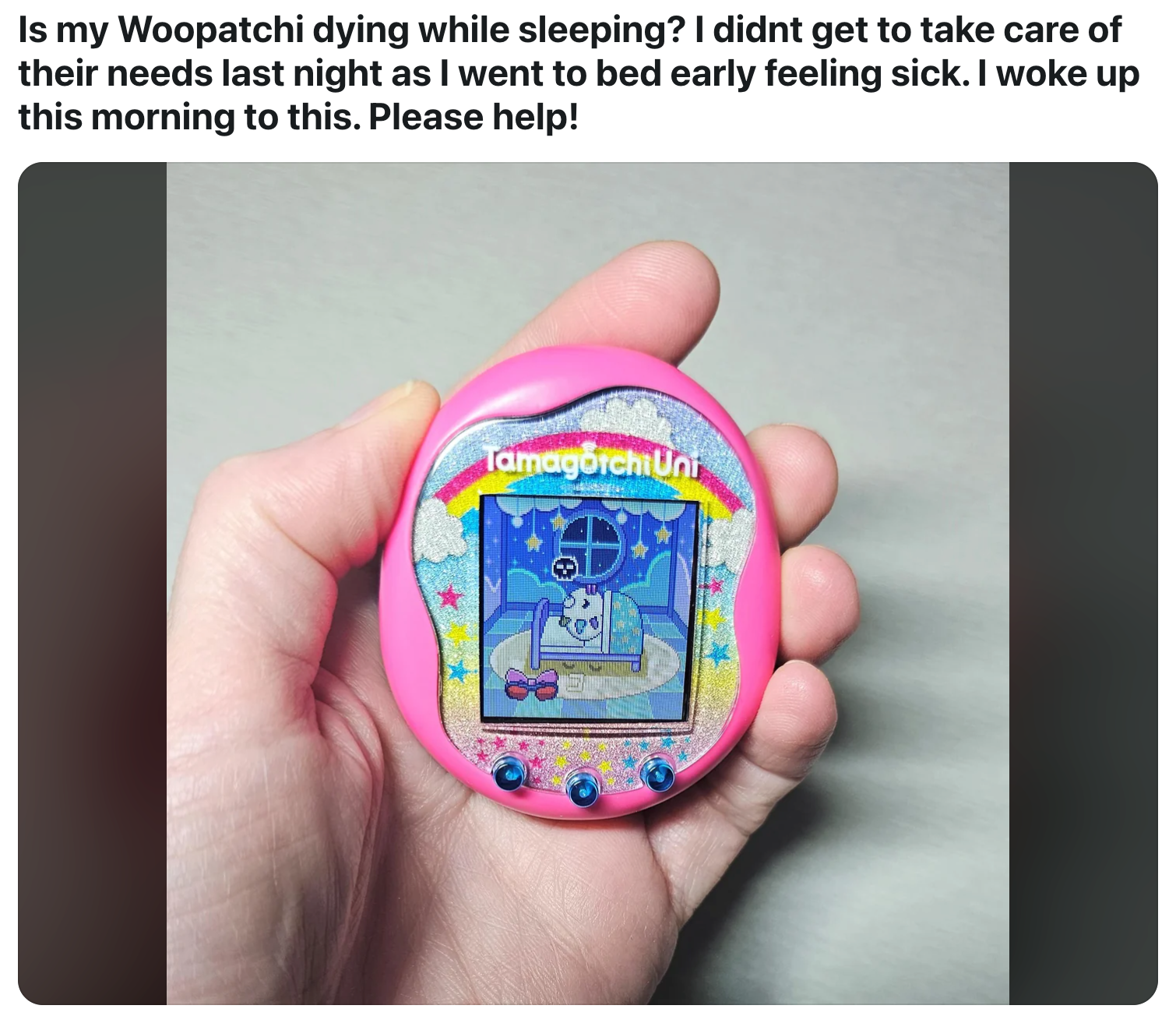 A Tamagotchi